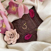 Vriksham Premium Dot Style Press Naths/Nose Pin-Red-G20741